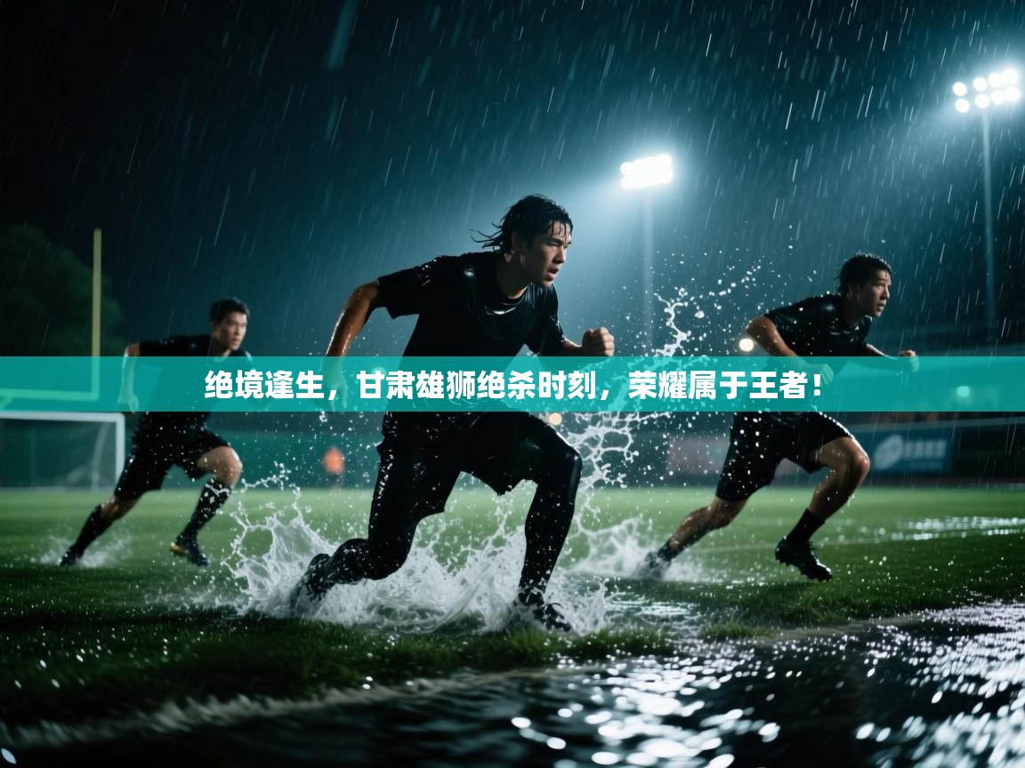 绝境逢生,甘肃雄狮绝杀时刻,荣耀属于王者! 第2张